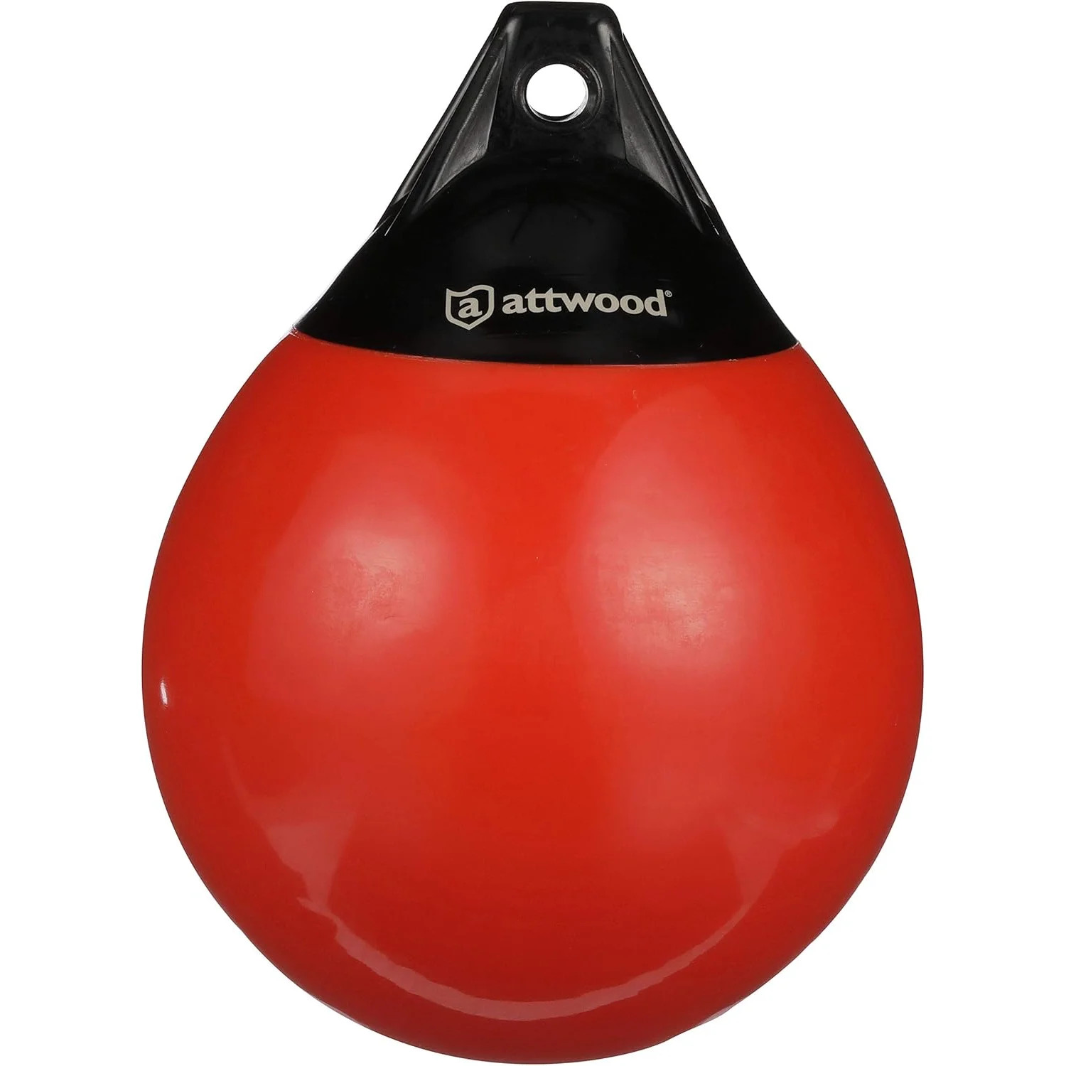 Attwood Marine Anchor Buoy, 9 in Dia., Fluorescent Orange, Marine-Grade Vinyl