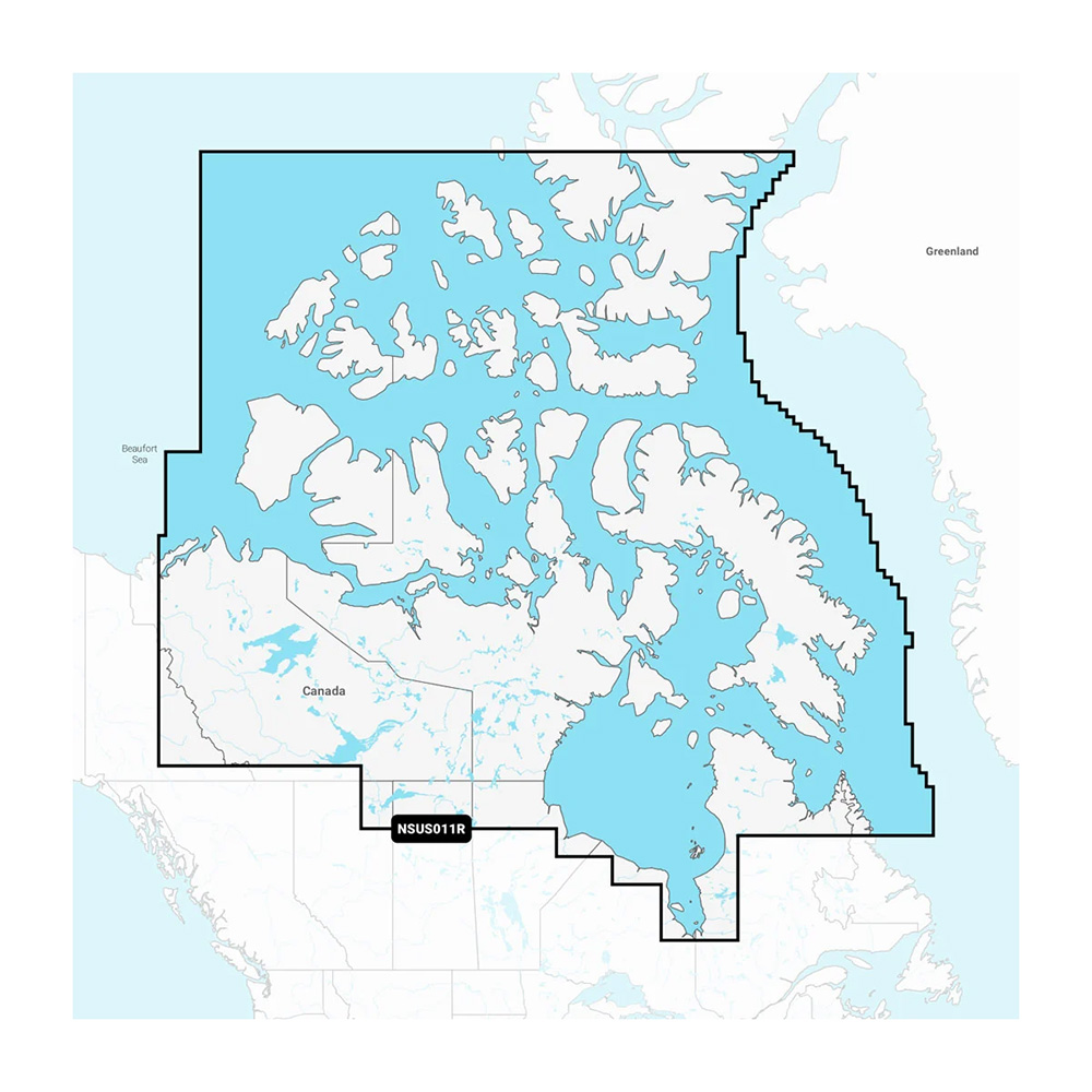Garmin Navionics Canada North Marine Chart, 1-Year Subscription