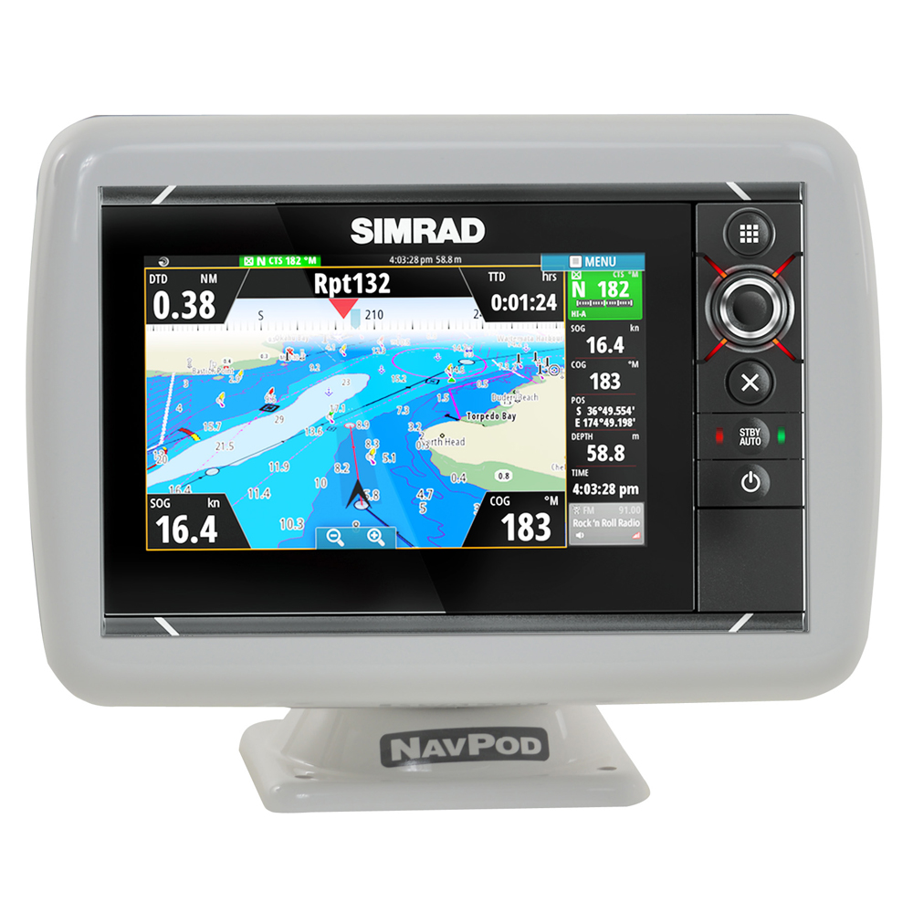 NavPod - PP4406 PowerPod Pre-Cut - For Simrad NSS7 evo2 or B&G Zeus 7