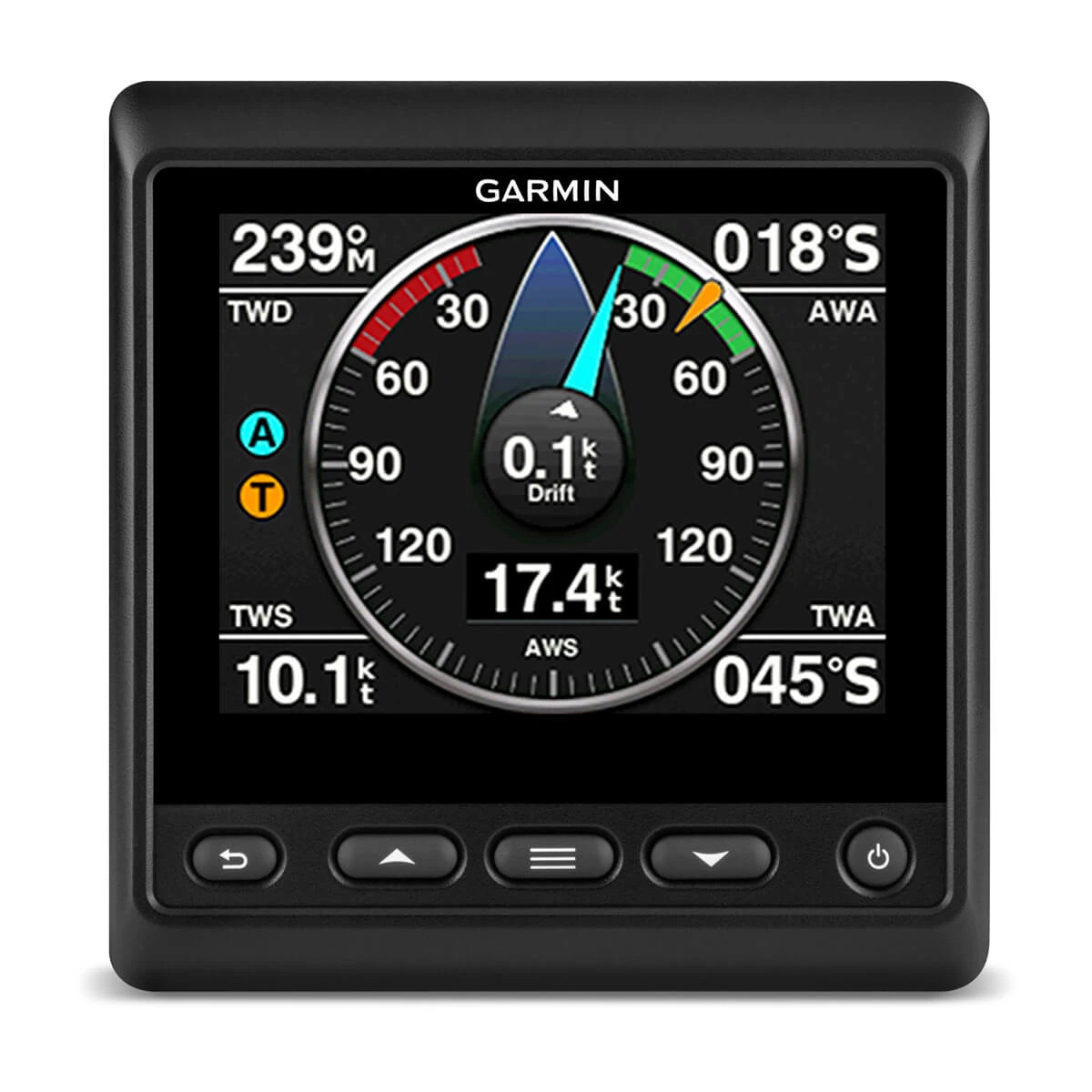 Garmin Marine Instrument Display, NMEA 2000, Glass-Bonded Lens