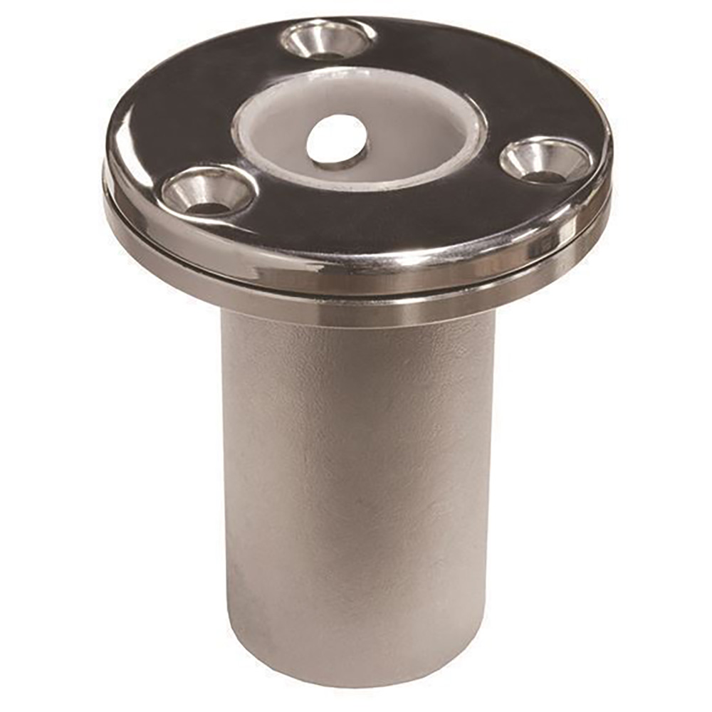 TACO Marine Come On Board Handle Receiver with Backing Plate, SS304, Fits 1-1/2 in Handles