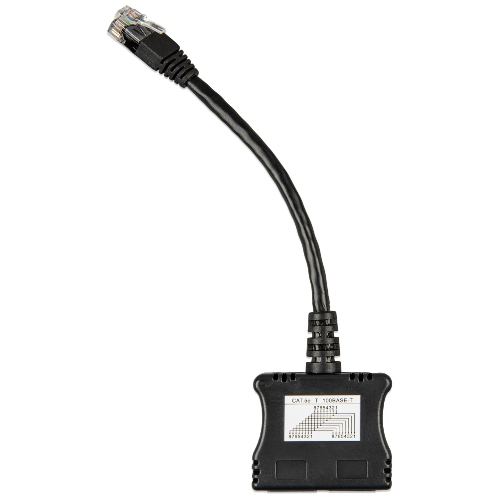 Victron Energy RJ45 UTP Splitter Cable, For MultiPlus 500VA-1600VA, 1x Male to 2x Female, 15cm