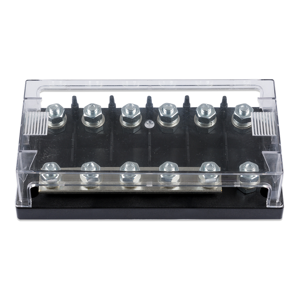 Victron Energy 6-Way MEGA Fuse Holder, Busbar, 250A, 70V DC