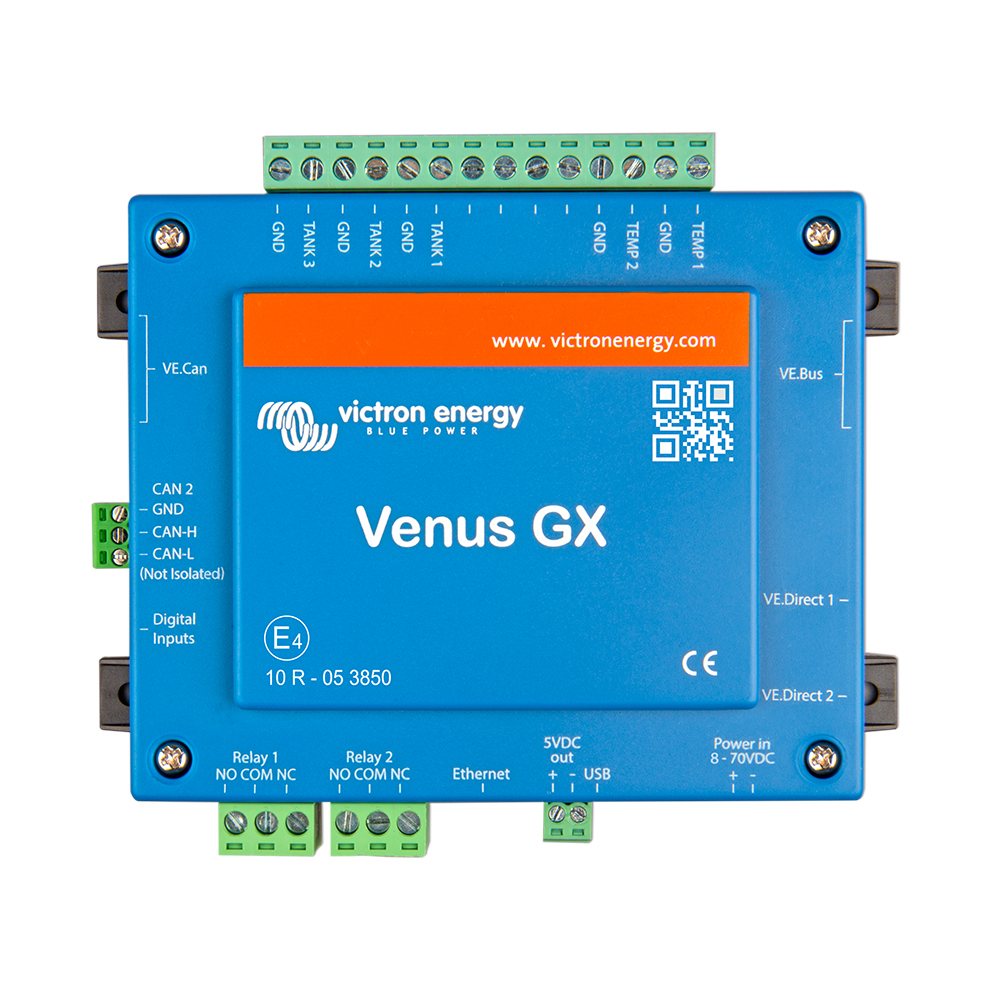 Victron Energy Venus GX Communication Center, 8-70V DC, VRM Remote Monitoring