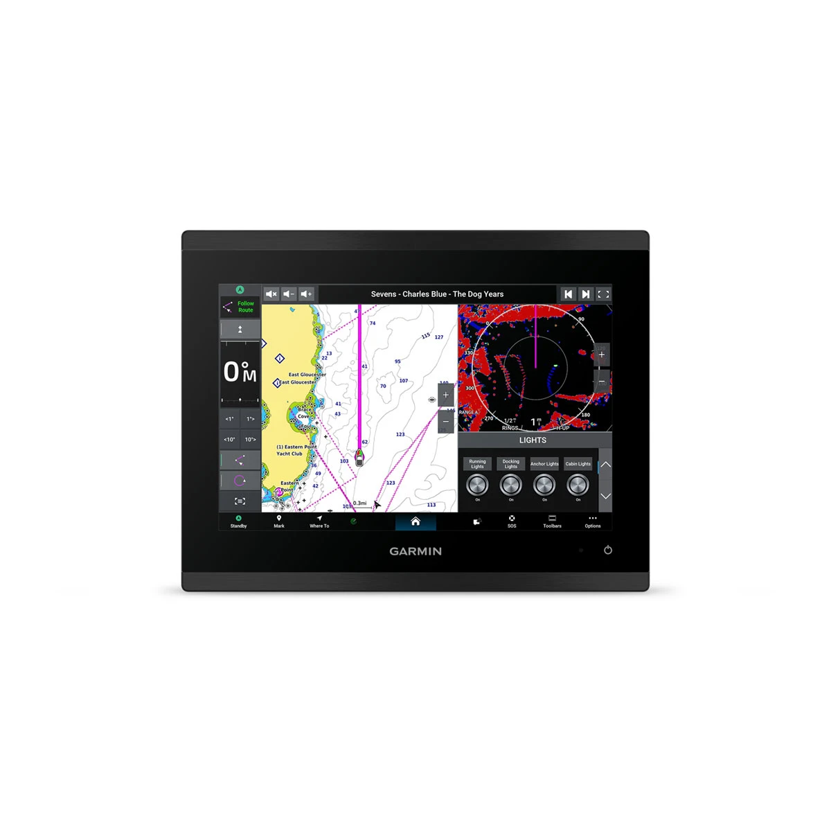 Garmin GPSMAP 9000 Series Premium Chartplotter, BlueNet, NMEA 2000