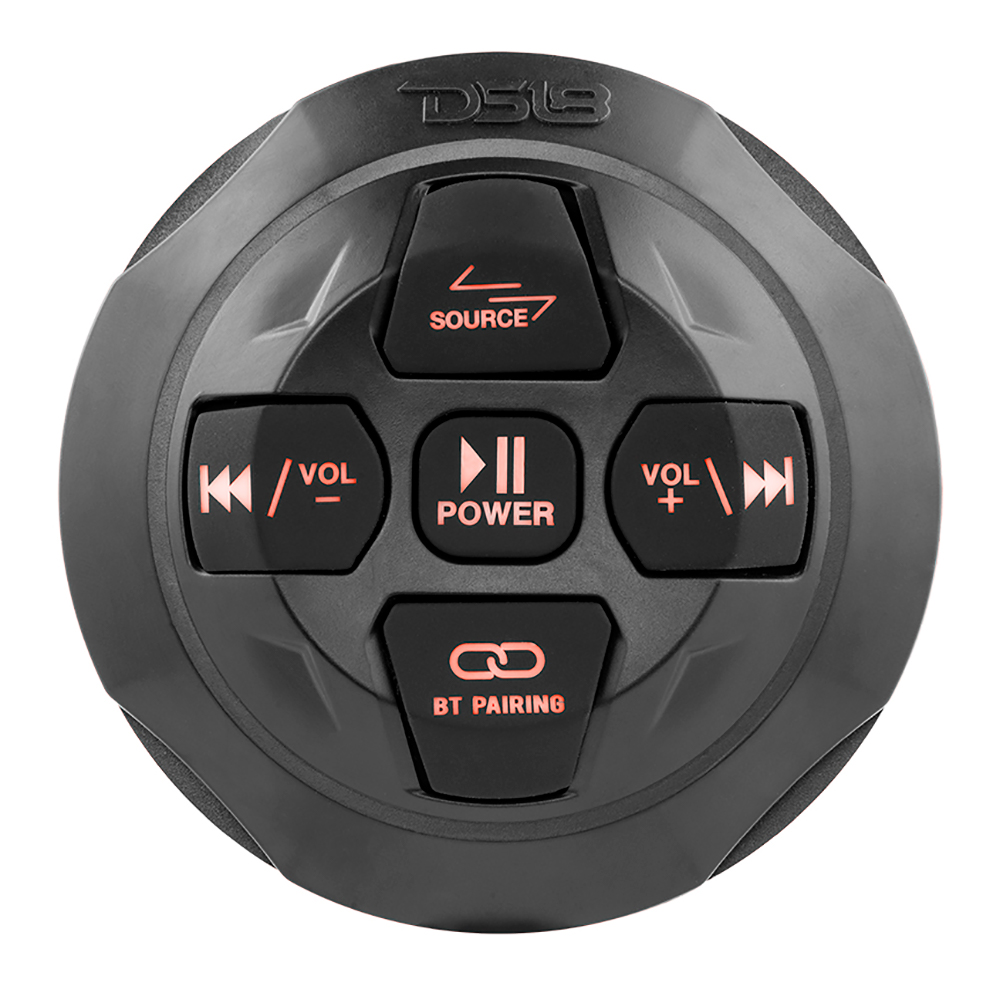 DS18 - Marine Waterproof Bluetooth Streaming Audio Receiver Controller - For Android & iPhone