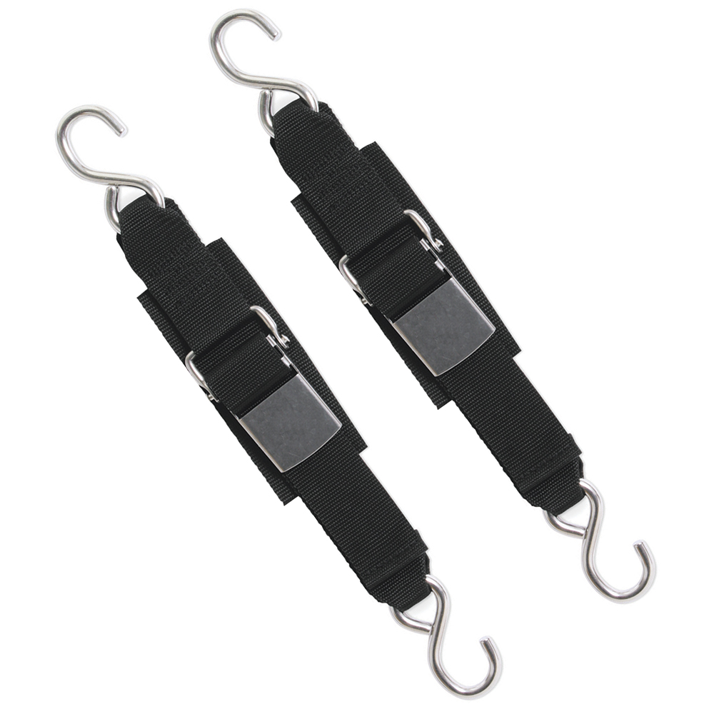 BoatBuckle - Stainless Steel Kwik-Lok Transom Tie-Downs