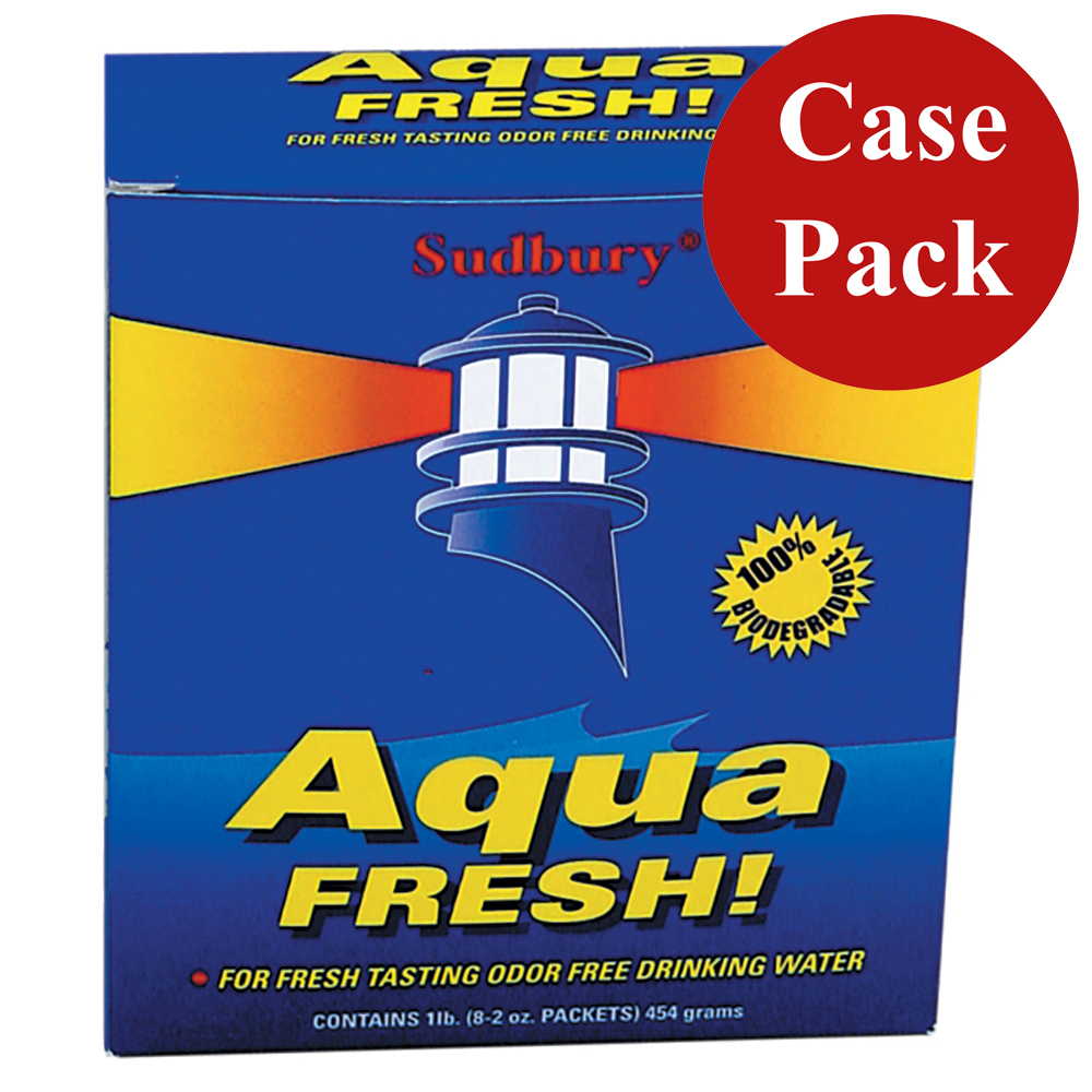 Sudbury - Aqua Fresh - 8 Pack Box, Case of 6