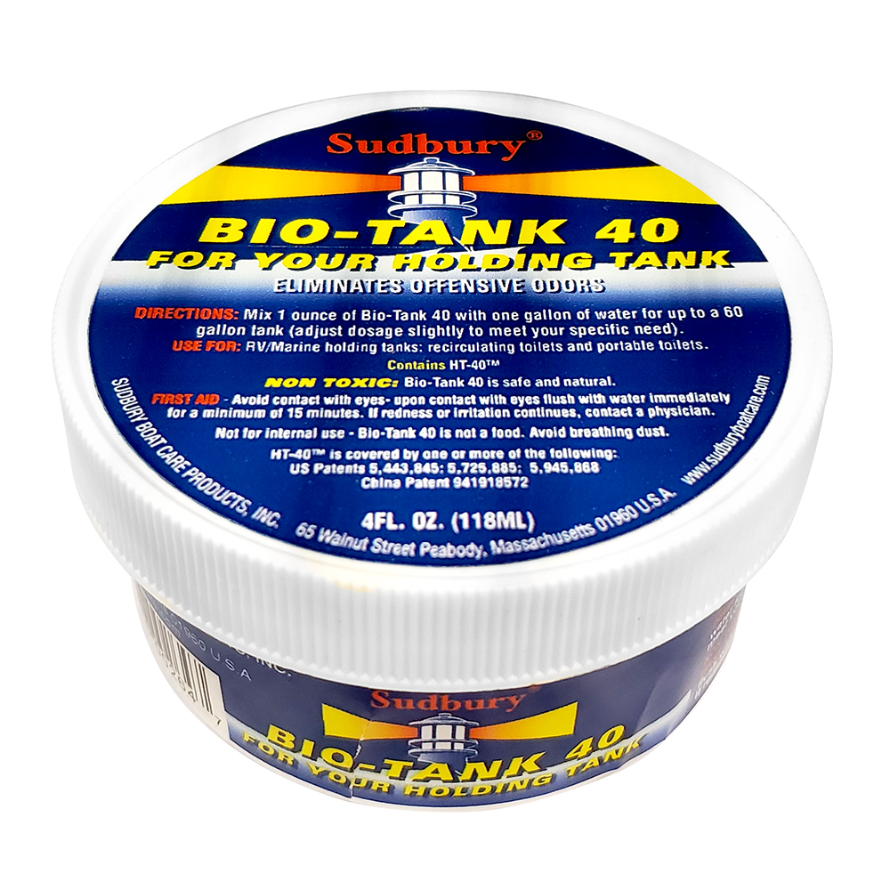 Sudbury - Bio-Tank 40 Holding Tank Treatment - 4oz