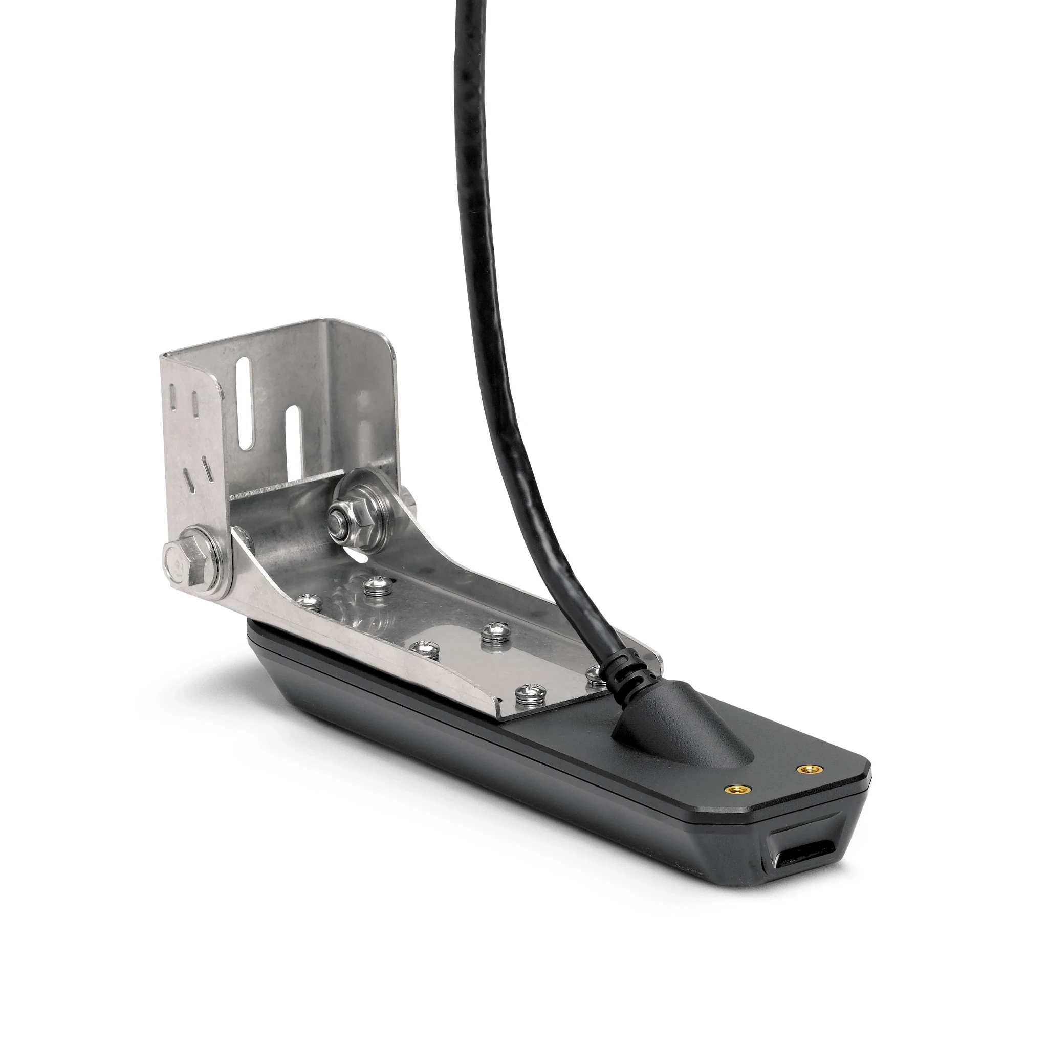 Humminbird - MEGA SI+/DI+ Dual Spectrum CHIRP TM Transducer - With Temp, for SOLIX