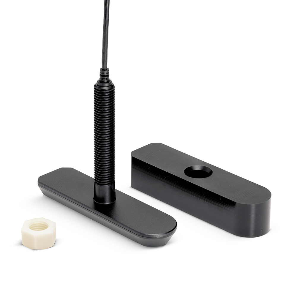 Humminbird - MEGA SI+/DI+ Dual Spectrum CHIRP Thru-Hull Transducer - With Temp, Plastic