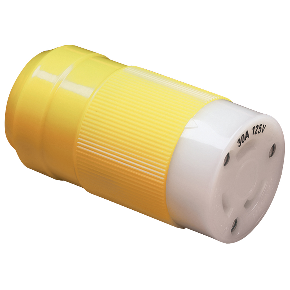 Marinco - Locking Connector - 125V, 30A