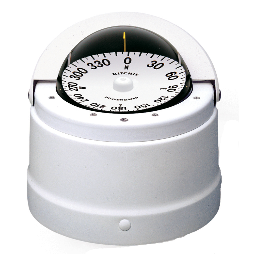 Ritchie - Navigator Compass - Binnacle Mount, White