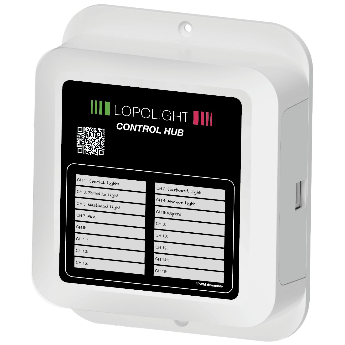 Lopolight MFD Control Hub, 10-32V DC, 16-Channel, 10A Total