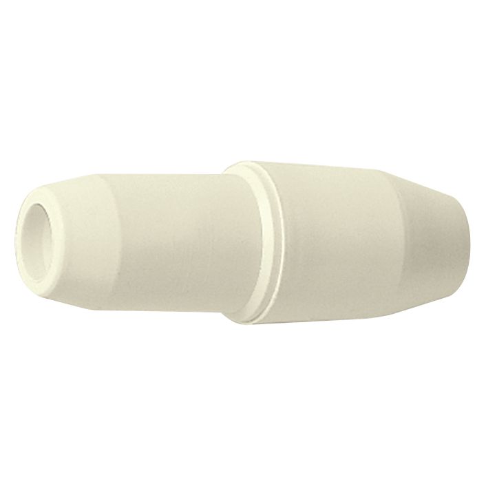 Vimar TV Joint for Coaxial Cable, 75 Ohm, Straight, Ivory Finish
