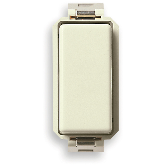 Vimar 8000 Series 1P 1-Way Rocker Switch, 10AX 250V, IP40, Flush-Mount