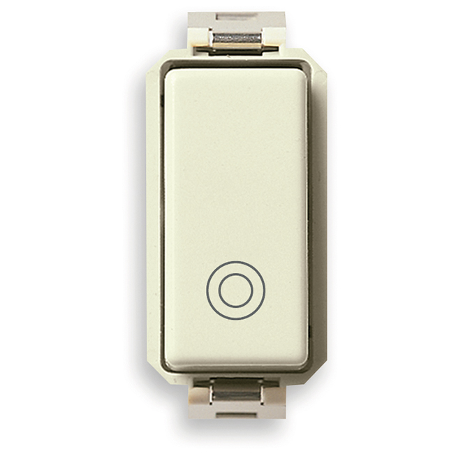 Vimar 8000 1P NO Push Button, 10A 250V, IP40, General Symbol