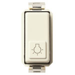 Vimar 8000 Momentary Push Button, 1P NO, Light Symbol, 10A 250V, IP40