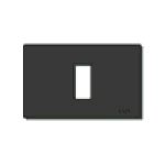 Vimar 8000 1-Module Cover Plate, for 3-Module Flush Mounting Boxes, Snap-Fix