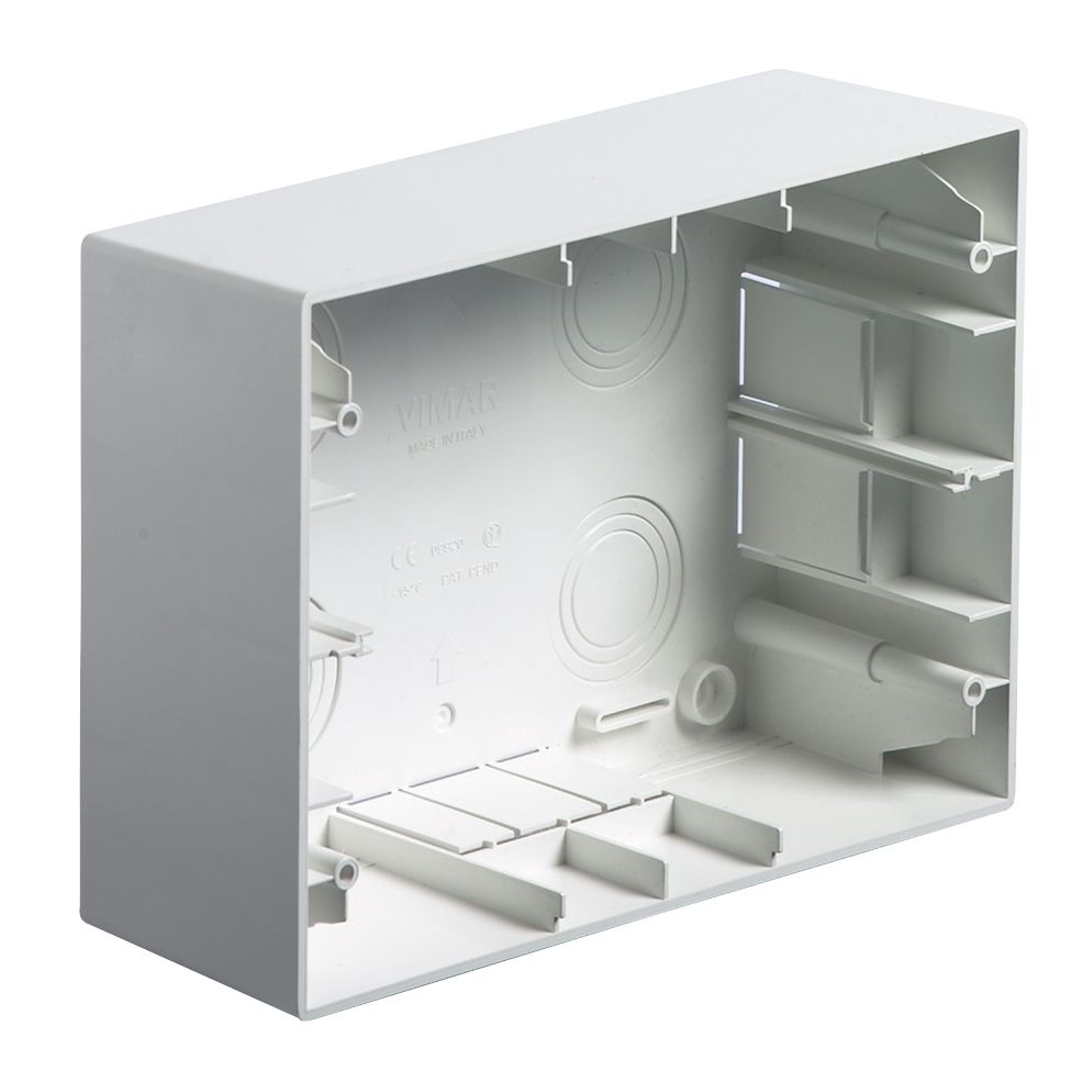 Vimar 12-14 Modules Surface Mounting Box, For Idea, Eikon and Plana