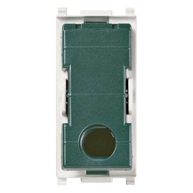 Vimar Plana 2-Pole 1-Way Switch Mechanism, 16AX, 250V, IP40, Flush Mount, Optional LED Illumination