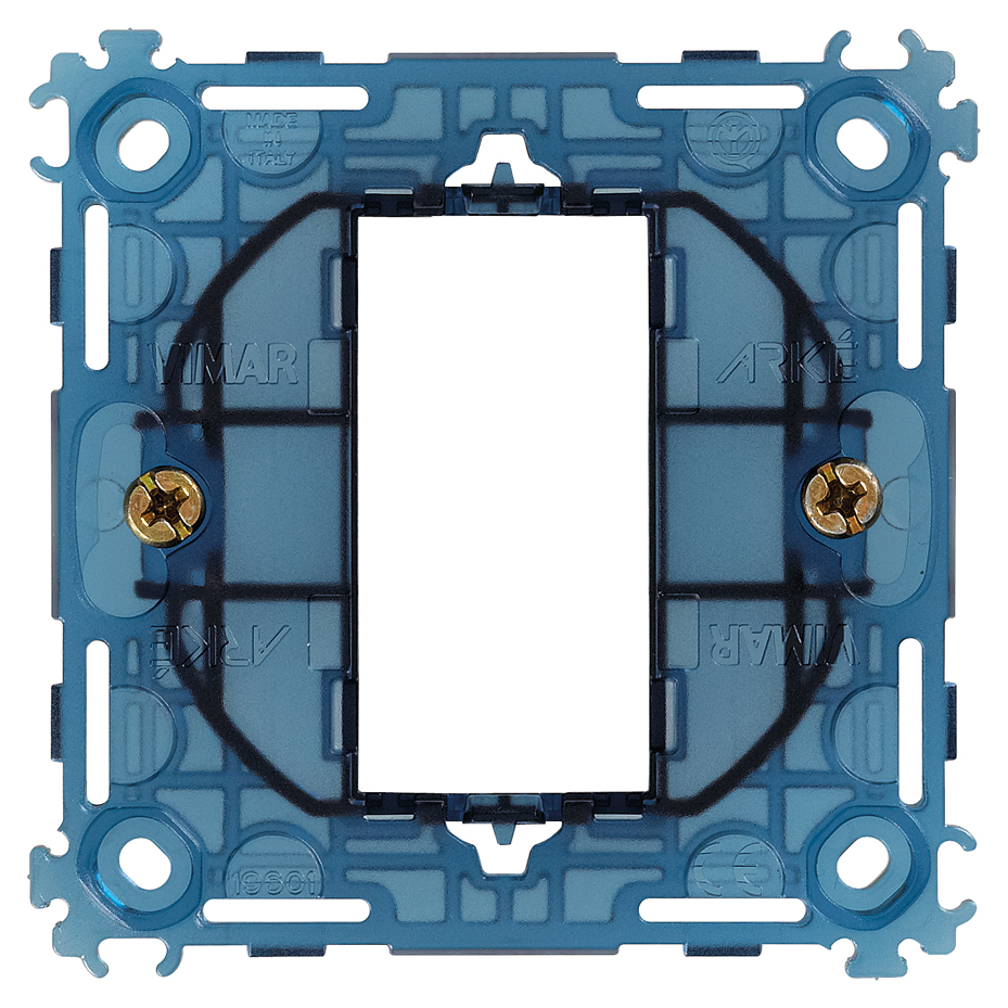 Vimar ARKÉ 1-Module Mounting Frame, With Claws, For 60 mm Round Boxes
