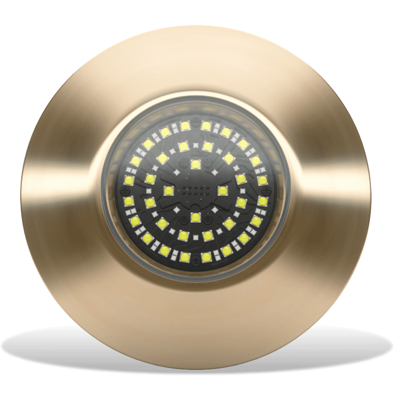 Lumishore - SUPRA TIX804 Interchangeable Thru-Hull Underwater Light - Dual Color, 13500 Fixture Lumens