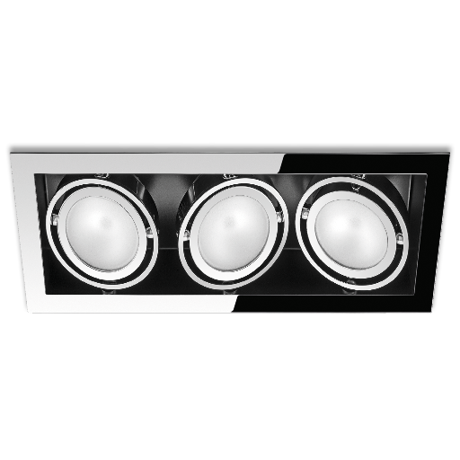 BCM - Evia 3-35H Triple Adjustable Downlight - 2700-6000K, Tunable White, 24VDC