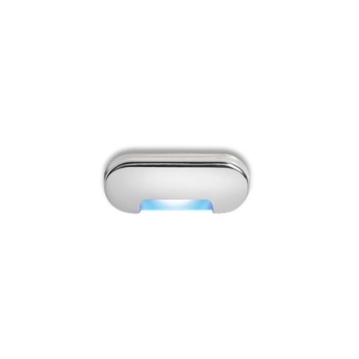 BCM - Dallas 1L 40 Mono Light Courtesy Light - Polished Stainless Steel, 2700K, IP66, 8-32VDC