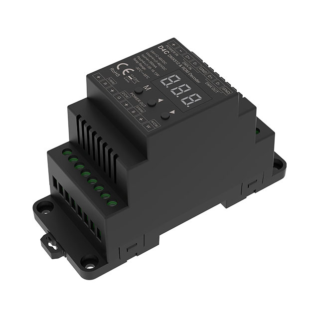 BCM - DMX RGBW DIMMER - 4-Channels, 12-48VDC, IP10