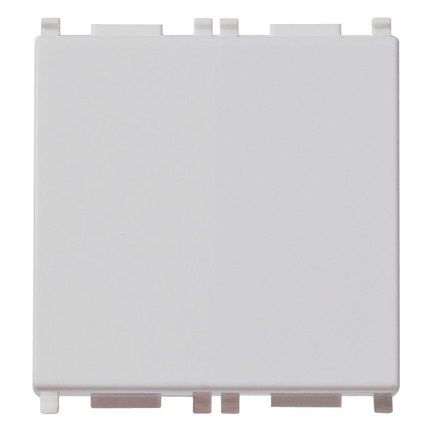 Vimar PLANA 2M Blank Module, Built-In, Claw Mount, Halogen-Free