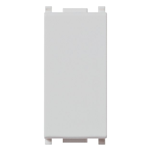 Vimar Plana 1M Blank Module, Built-In, Halogen-Free Thermoplastic
