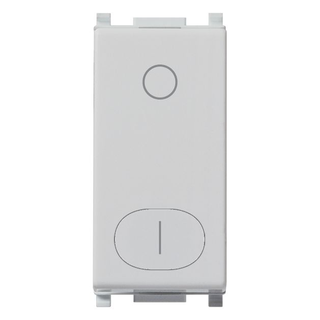 Vimar Plana 2P 1-Way Switch, 16AX, 250V, Lightable