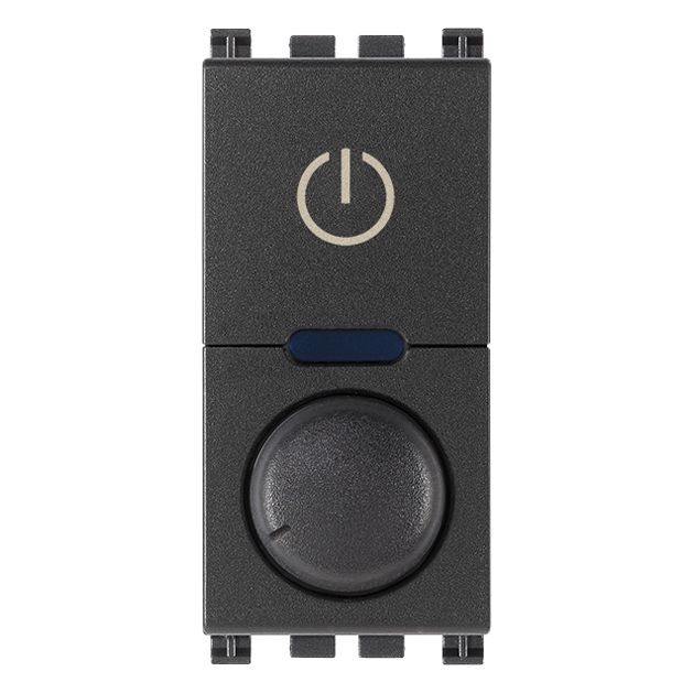 Vimar ARKÉ Universal MASTER Rotary Dimmer, 3-200 W LED, 10-200 W CFL
