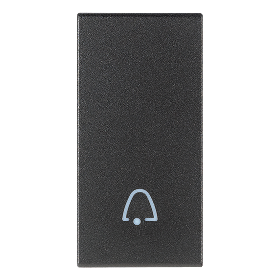 Vimar ARKÉ 1-Module Interchangeable Lightable Button, IP40