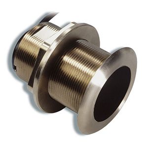 Airmar - 8 Pin Low Profile Thru-hull Transducer - Bronze, With Temp