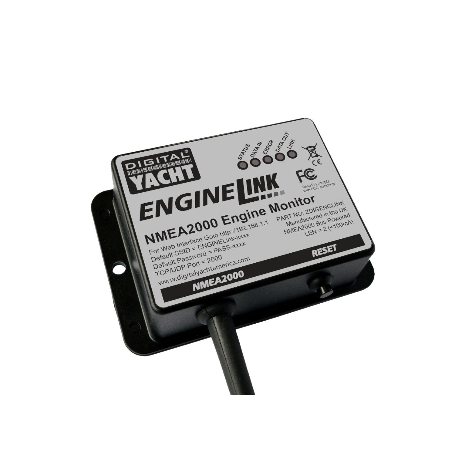 Digital Yacht - ENGINELINK NMEA 2000 WIFI Gateway