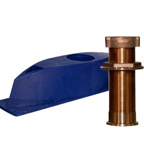 Furuno - 235-MSLF Long Stem Bronze Thru-Hull Depth/Temp NMEA2000 Smart Sensor