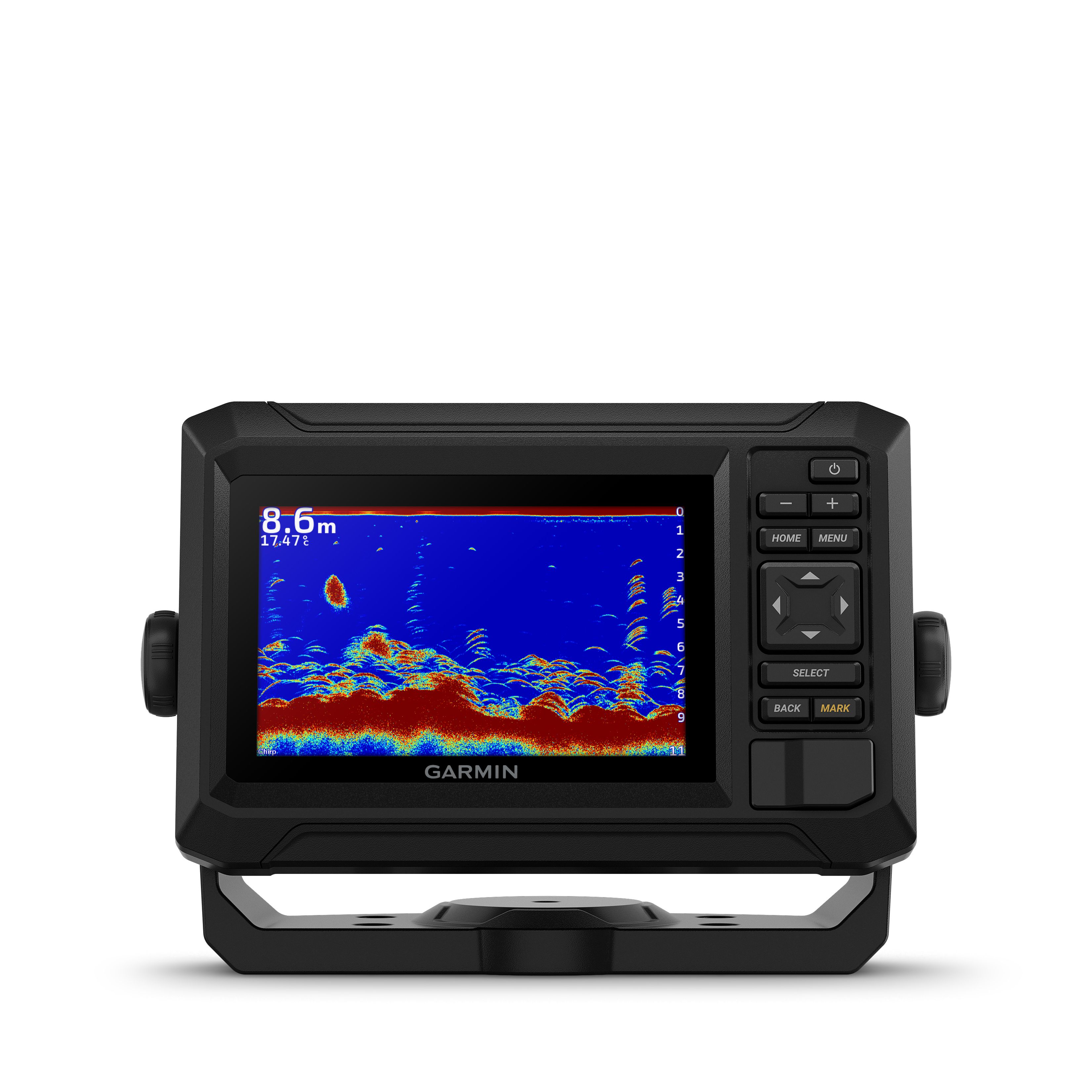 Garmin ECHOMAP UHD2 55cv Chartplotter/Fishfinder, 5" Keyed Display, GT20-TM Transducer Included, CHIRP Traditional, ClearVü, Navionics+ Canada and Alaska Mapping, Wi-Fi, IPX7