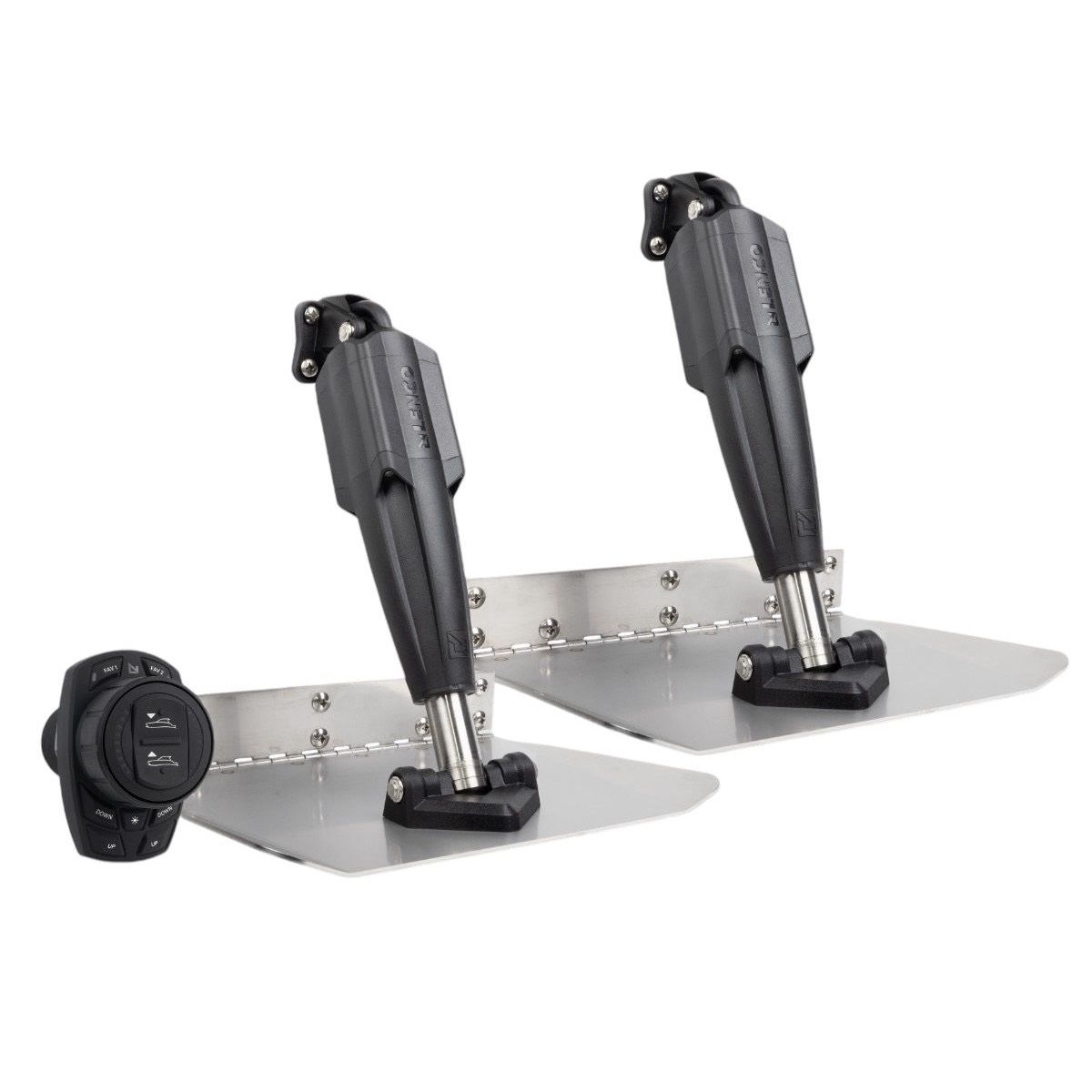 Lenco Marine - 9in x 12in Standard Mount Trim Tab Kit - 12v, With Pro Control Assist