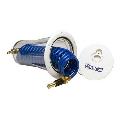 HoseCoil - Flush Mount Enclosure - With 15' 3/8" Hose
