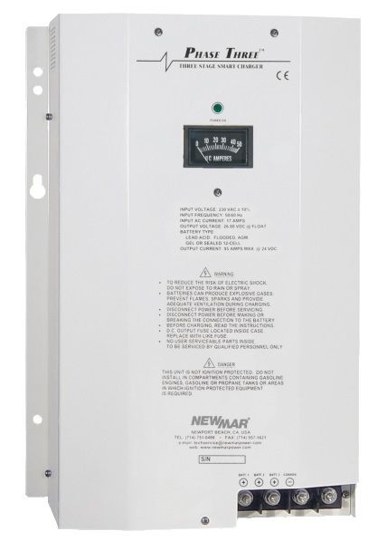 Newmar Power - PT-24-60W 24v 60A Charger - 230V Input