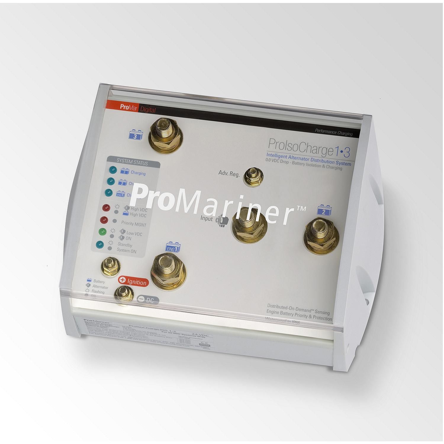 ProMariner - ProIso Charge 150 0 Voltage Loss Isolator - 24V, 1 Alternator, 3 Batteries