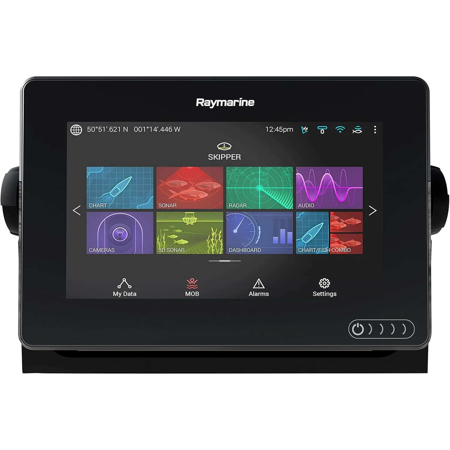 Raymarine Axiom 7 DV 7 in MFD Chartplotter, DownVision Sonar, No Transducer, LightHouse North America Chart