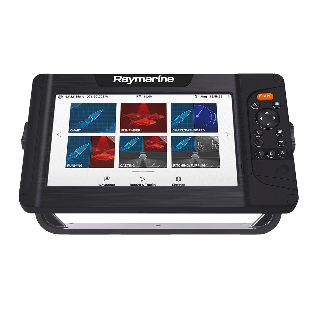 Raymarine Element 9S GPS Chartplotter, 9 in, LightHouse North America Chart, No Transducer, NMEA 2000