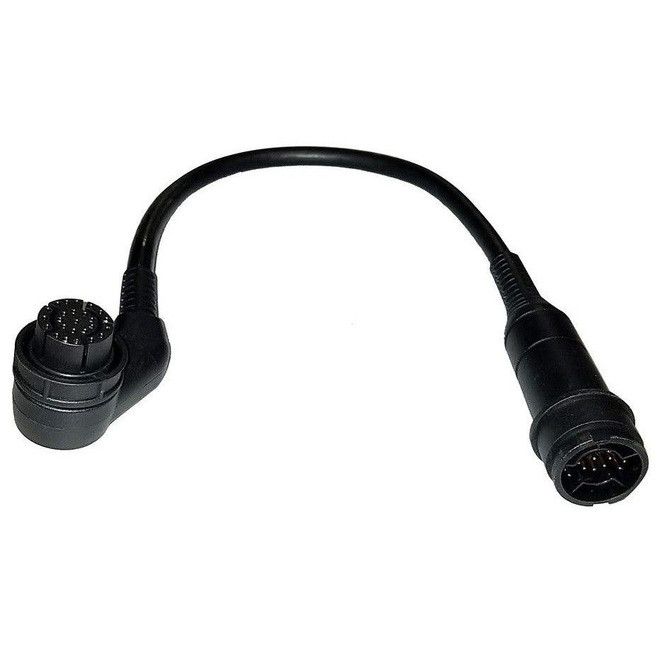Raymarine RealVision 25-Pin Transducer Right-Angled Adapter Cable, 400 mm