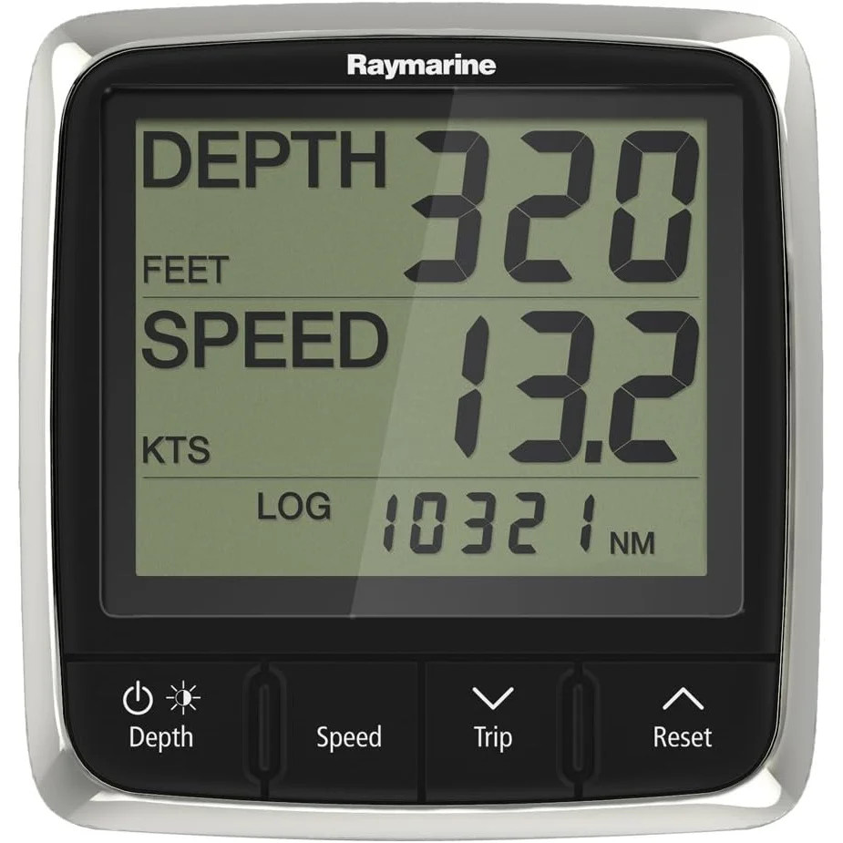 Raymarine i50 Tridata Display, 3-Line LCD, IPX6, SeaTalkng