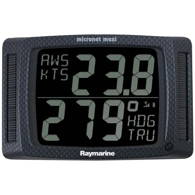 Raymarine Micronet Wireless Multi Dual Maxi Display, Solar-Powered, 32 mm Digits, Submersible to 10 m