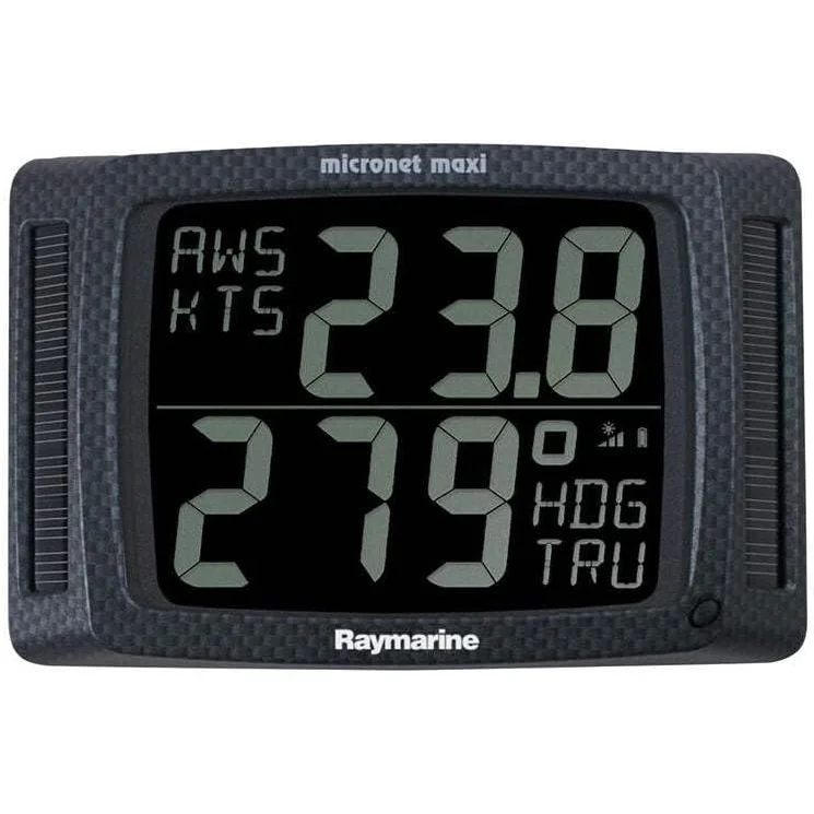 Raymarine Micronet Wireless Multi Dual Maxi Display, Solar-Powered, 32 mm Digits, Submersible to 10 m