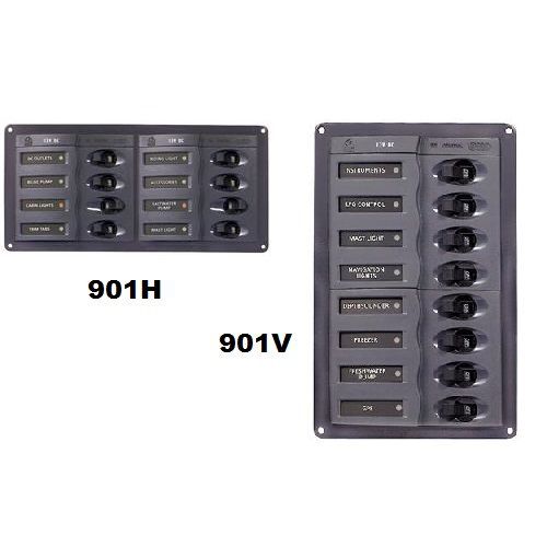 BEP Marine - 8 Way DC Circuit Breaker Panel